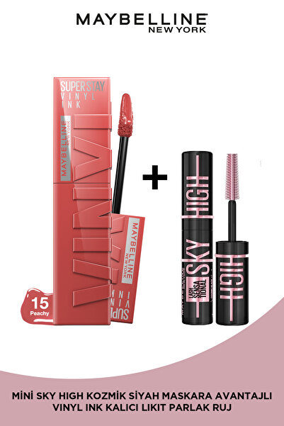Maybelline New York Super Stay Vinyl Ink Uzun Süre Kalıcı Likit Parlak Ruj 15...
