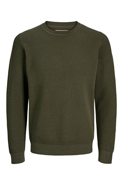 Jack & Jones JPRBLUNOAH KNIT CREW NECK BF LN 12265328 Olive Night