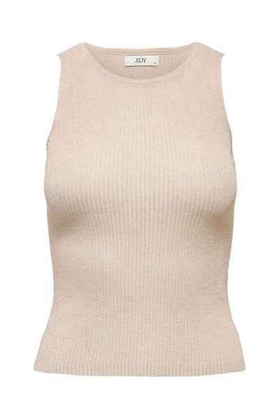JDY Jdybodilla O-Neck Tank Top Knt 15325048   - Cloud Dancer S/L