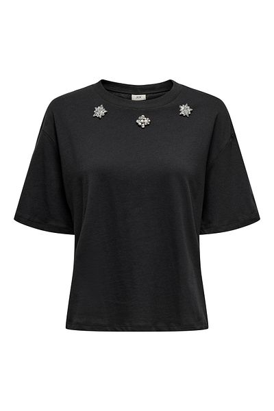 JDY Jdyluna S/S T-Shirt - Jrs Exp 15350048   Cloud Dancer