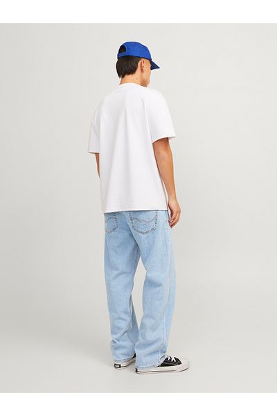 Jack & Jones Locker geschnittene Jeans JJIEDDIE JJORIGINAL SQ 738 Locker geschnittene Jeans