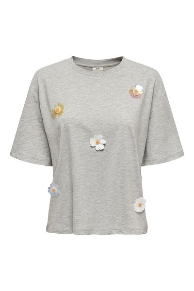 JDY Jdyluna S/S T-Shirt - Jrs Exp 15350048   Cloud Dancer
