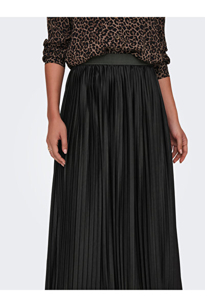 JDY Jdyboa Black Long Pleat Skirt - Jrs 15339960