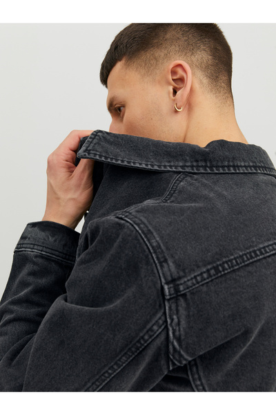 Jack & Jones jack jones Mens Denim Jacket 12223613 Black