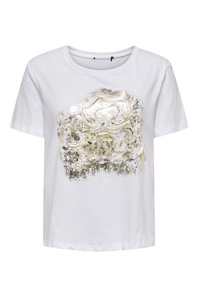 JDY Jdylouisa Black Print T-Shirt - Jrs 15349536
