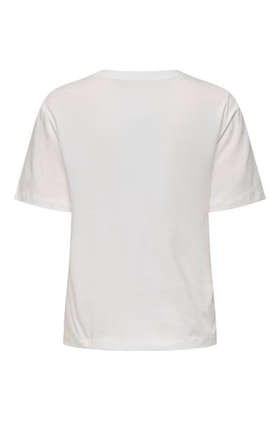 JDY Jdyluna S/S T-Shirt - Jrs Exp 15350048   Cloud Dancer