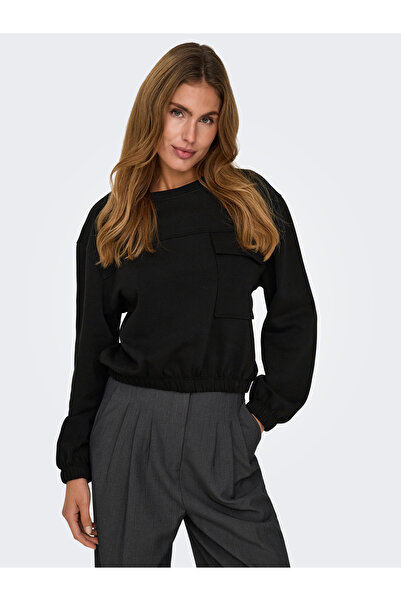 JDY Jdybambi L/S Pocket Sweat Jrs 15332290 Chateau Gray