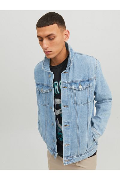 Jack & Jones Jachetă de blugi Jean - confortabilă și elegantă