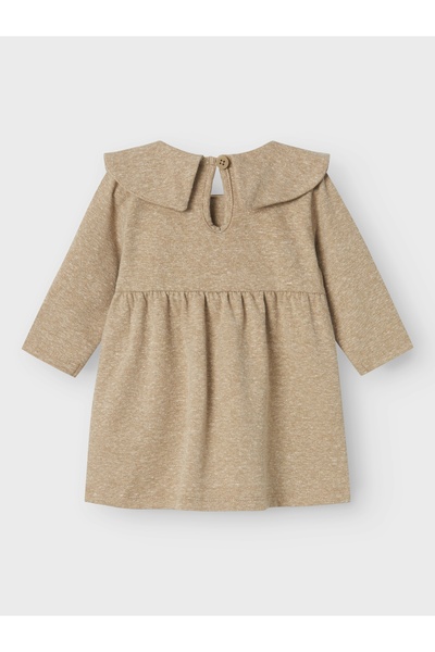 name ıt Nbfrossia Ls Dress 13236106   Weathered Teak