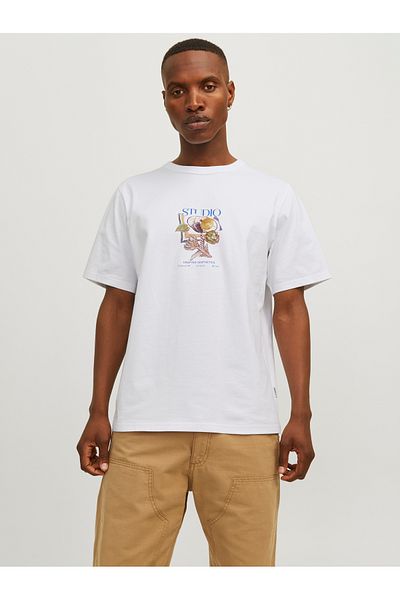 Jack & Jones Gedrukt Rundhals T-shirt