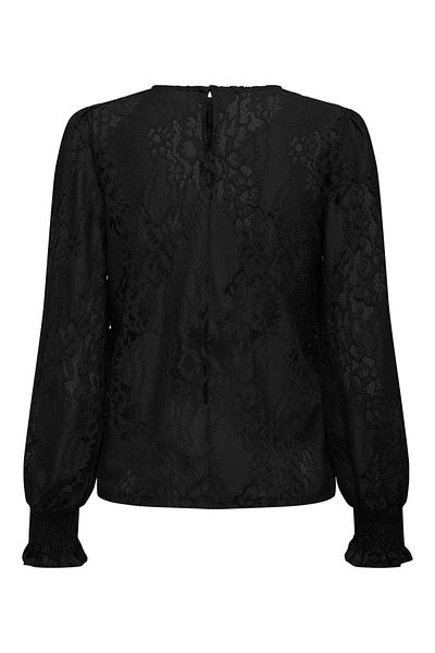 JDY Jdydaniella - Jrs 15330382   Black Lace Shirt