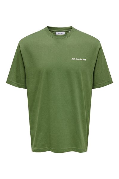Only & Sons Onsbob Rlx Ss Tee - Bronze Green 22031473