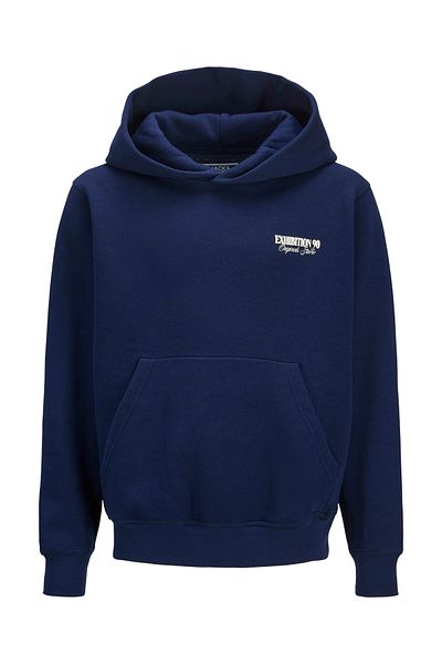 Jack & Jones Jorroxbury Ocean Cavern Hooded Sweatshirt - Ln Jnr 12276541
