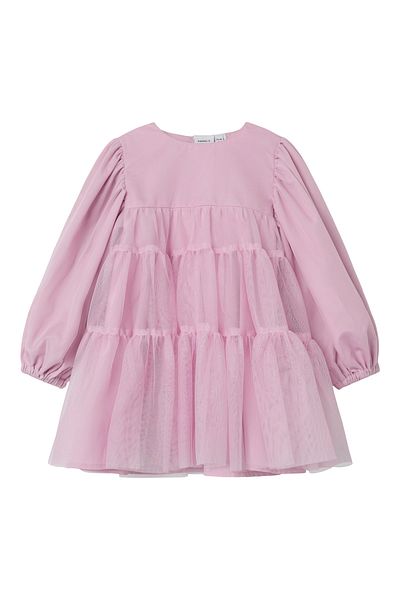 name ıt Nmfritul Ls Tulle Dress - 13235255   Corsage