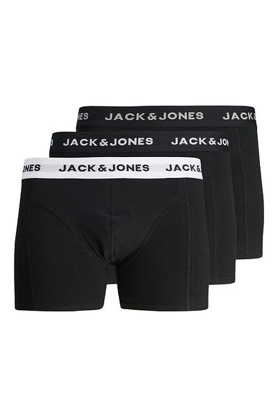 Jack & Jones Ανδρικό πακέτο Boxer 3 τεμαχίων - με λογότυπο και μασίφ