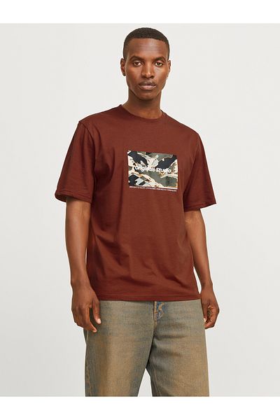 Jack & Jones T-shirt Gedruckt Rundhals T-shirt