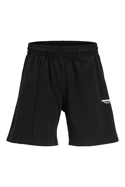 Jack & Jones Jpstbill Jjdepartment - Black Cut Printer Shorts 12270213