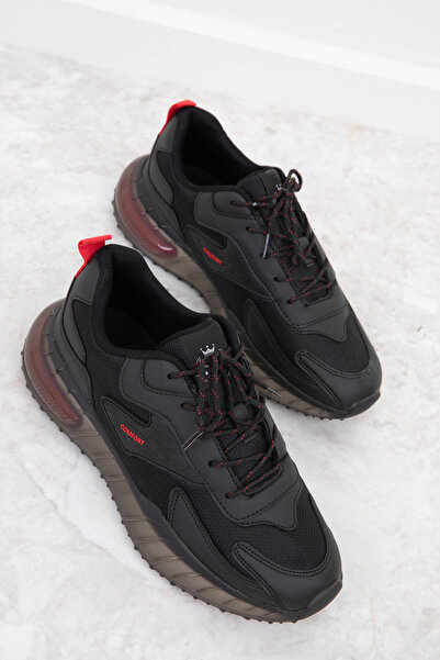 SOHO Pánské tenisky 19619 – černo-červené