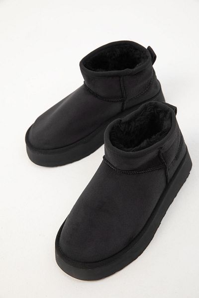 SOHO Schwarze Wildlederstiefel und Stiefeletten 19761