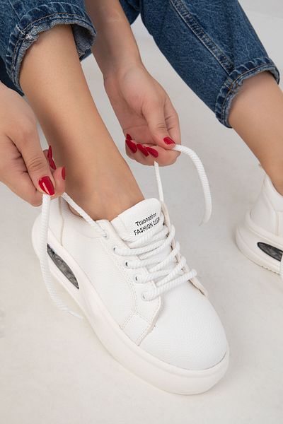 SOHO Tenis alb de damă - model 19564