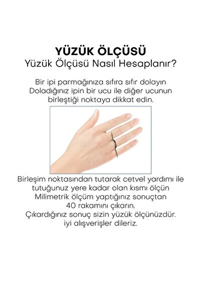 Fiyonk Kuyumculuk 14 Ayar Altın Taşlı C Harfli Yüzük