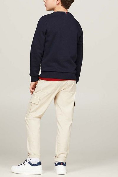 Tommy Hilfiger Monotypová mikina Flock Reg