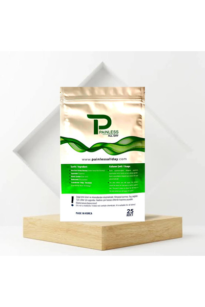PAINLESS ALL DAY 25 Adet Medikal Ağrı Bandı (YAKİ)
