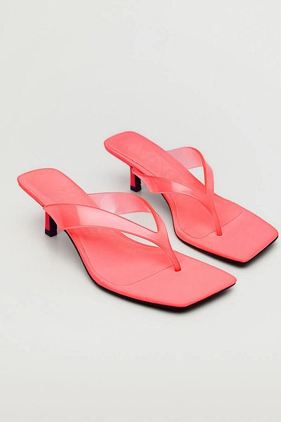 MANGO Woman Rosa Sandalen für Damen