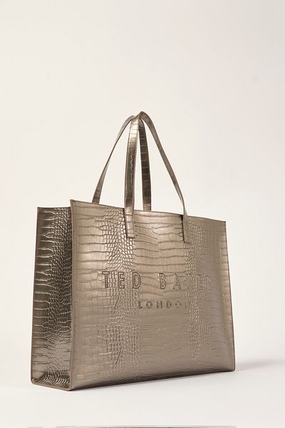 Ted Baker Bronzová taška Croco Iconic Croco Small Bag 240627