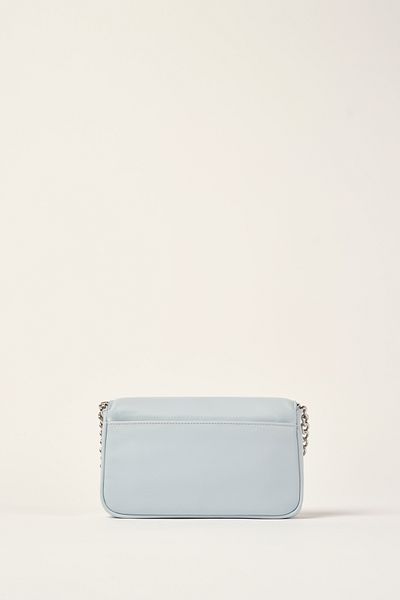 Ted Baker Modrá kožená kabelka na řetízkový popruh Detailní crossbody kabelka 8263