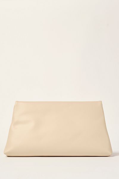 Ted Baker Beige Clutch 2862 - Plain Skin Design