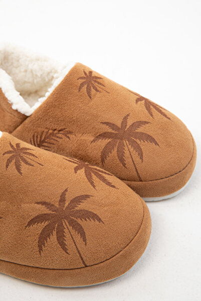 SOHO Tan γυναικείες μπότες για το σπίτι - Μοντέλο 19908