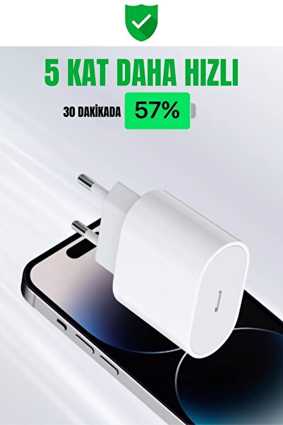 Barbanti Mobile Tüm Serilerle Uyumlu Hızlı Şarj Aleti Adaptör Kablo Plus 6 7 8 X 11 12 13 14 Pro Max