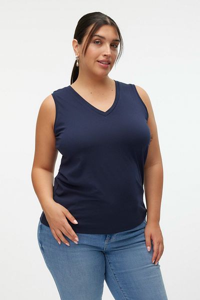Veromoda Curve VMCMIA SL - V-Ausschnitt JRS Turtle Ball