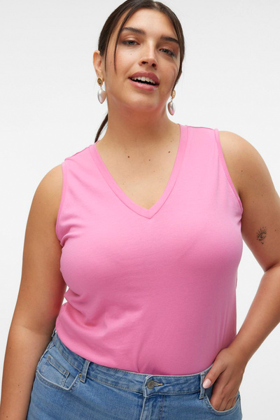 Veromoda Curve VMCMIA SL - V-Neck JRS Turtle Ball