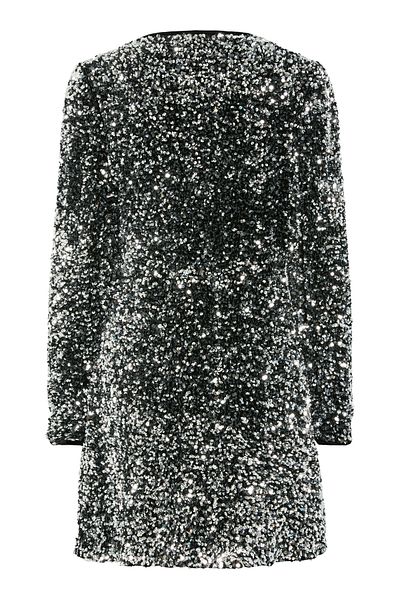 YAS. YASELLE LS Wickelkleid mit hoher Taille – Show