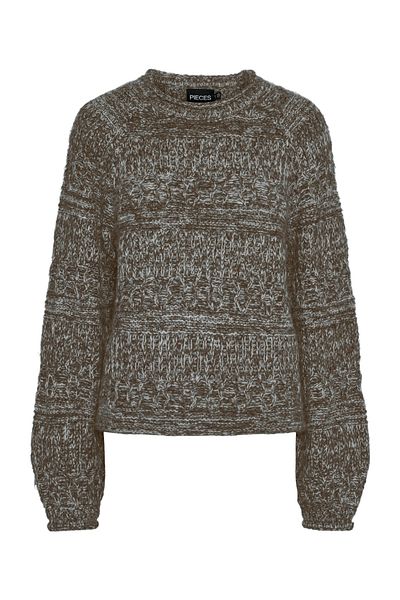 PIECES PCNUELLA LS O-NECK Knit Sweater