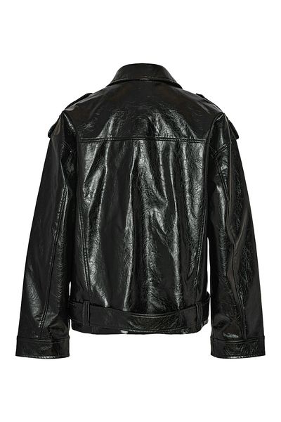 Noisy May Nmkane Paulina Wvn Vinyl Biker Jacket