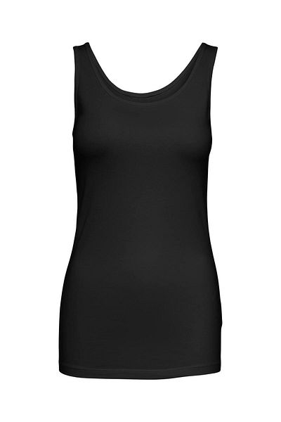 JDY Jdyava S/L Jrs Noos 180 Tank Top - Black