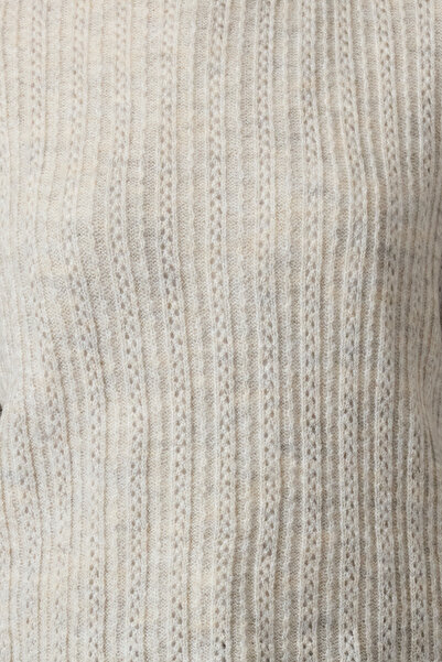 Edit by Trendyol Pulover de tricotaj cu model de piatră ajurata - TEDAW25AK00013