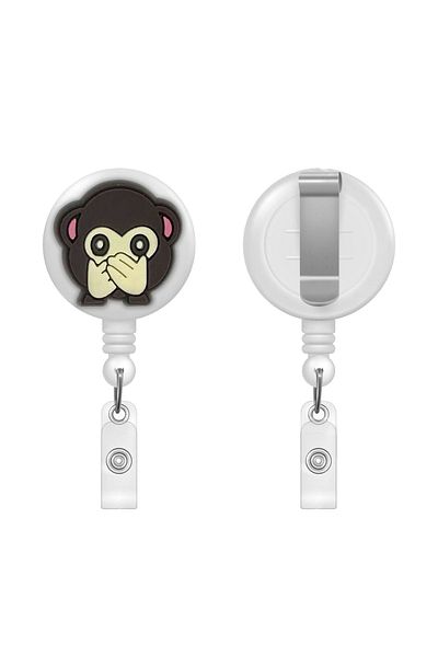 PABALAS Monkey Figured Yoyo Card Holder Collar Lanyard Holder
