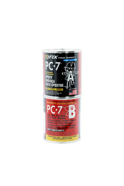 Pc Products معجون إيبوكسي متعدد الأغراض شديد التحمل مكون من جزأين PC-7، 64 أونصة