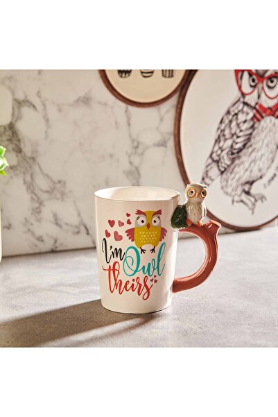 Genel Markalar Baykuş Figürlü Kupa - 730 ml