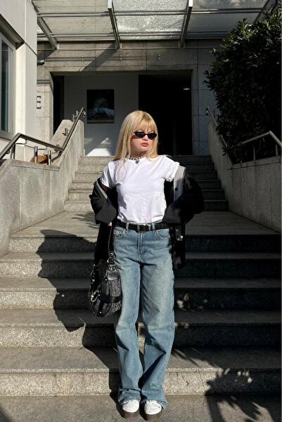 Bases Γυναικείο τζιν Wide Leg Wide Leg