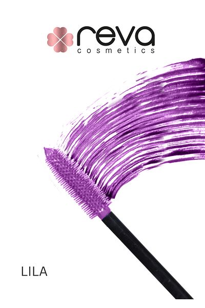 REVA Lilac Colored Lash Booster Mascara - Full Volume 452