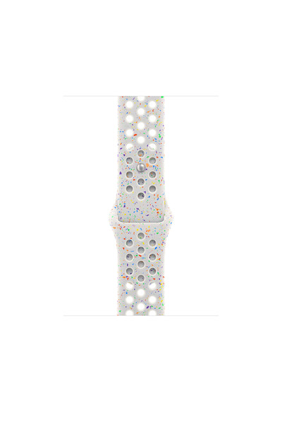 Apple Ρολόι 46mm Nike Sport Band - Καθαρό Πλατίνα S/M