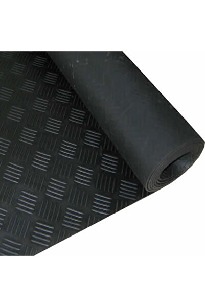 Demiriz Lastik Levha Milenyum Desen Siyah 1,40 (EN: 1,4 MT BOY: 1 MT)