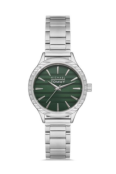 MICHAEL TOMMY Women's Steel Wristwatch - Mt-20259L-Bbyy72