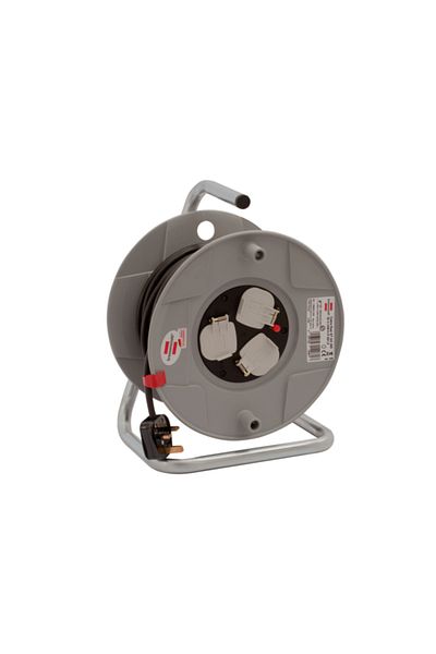 Brennenstuhl 3-Socket Cable Reel 25m