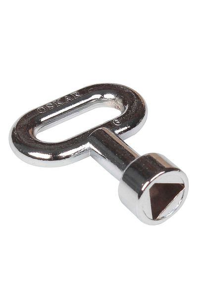 Oskar Small Size 9 mm Triangle Switch - Chrome Plated